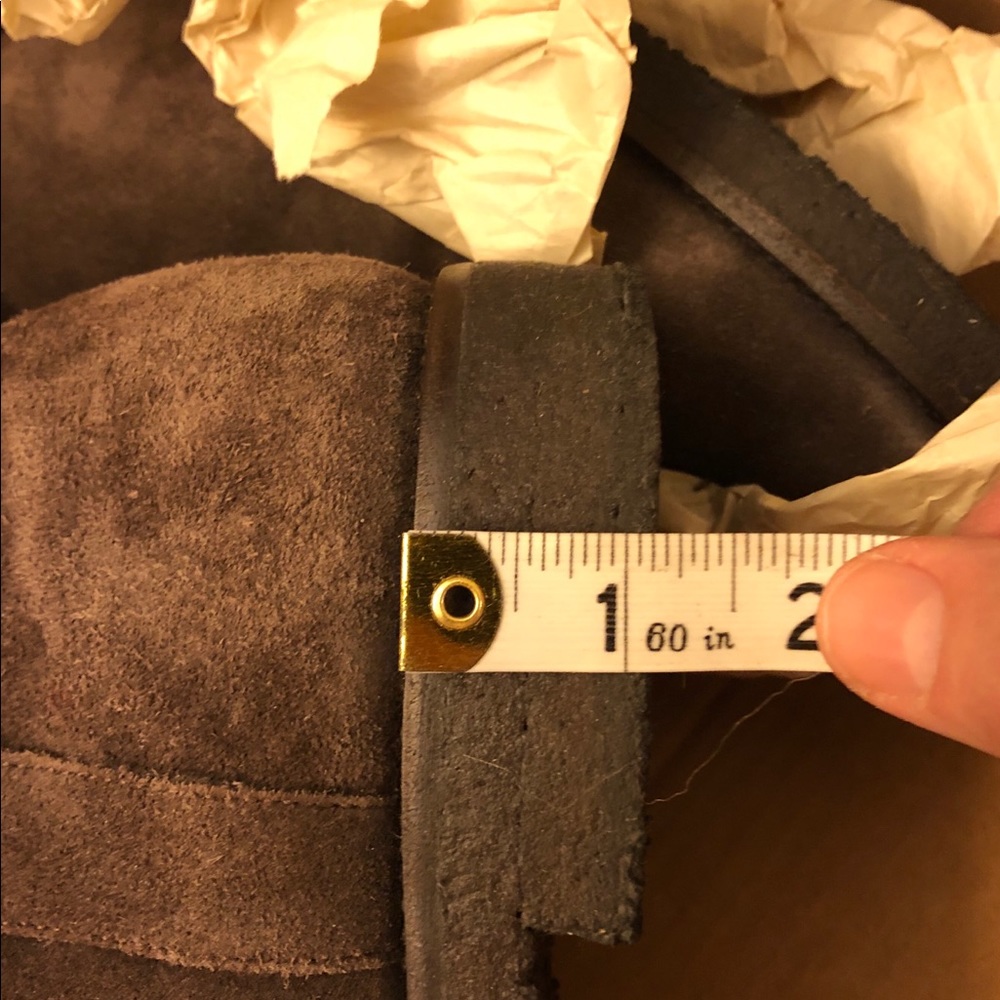 Brown Suede zip up boots - Picture 8 of 8